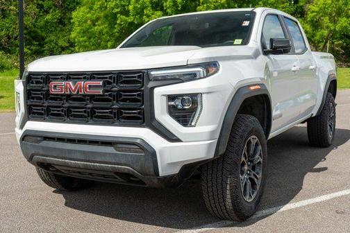 White 2025 GMC Canyon Elevation