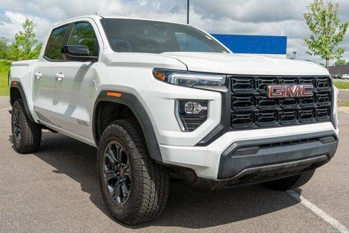 White 2025 GMC Canyon Elevation