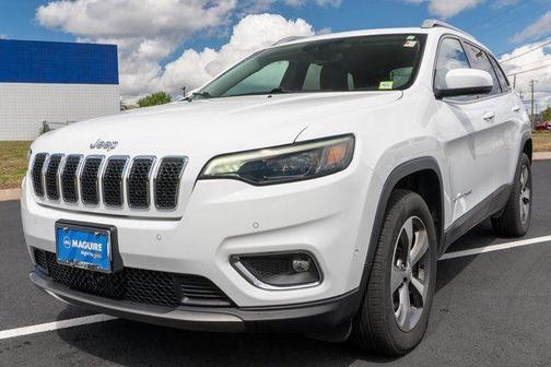 Bright White Clearcoat 2021 Jeep Cherokee Limited