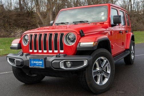 Firecracker Red Clearcoat 2023 Jeep Wrangler Sahara