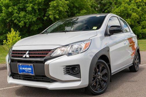 White 2024 Mitsubishi Mirage RALLIART