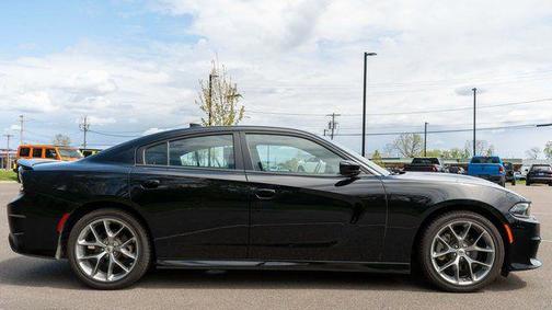 Pitch Black Clearcoat 2023 Dodge Charger GT