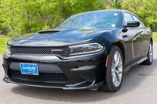 Pitch Black Clearcoat 2023 Dodge Charger GT