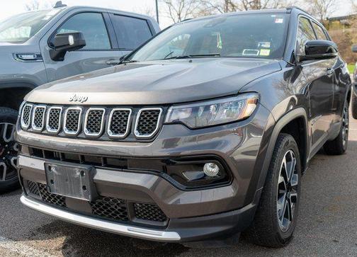 Gray 2024 Jeep Compass Limited