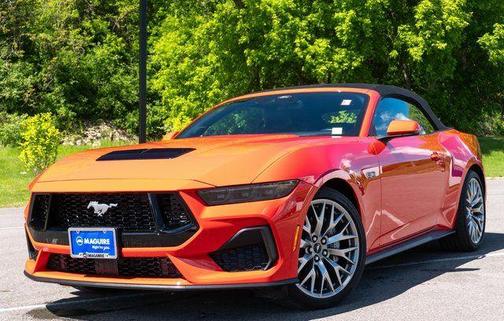 Red 2025 Ford Mustang GT Premium