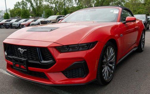 Red 2025 Ford Mustang GT Premium