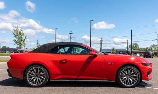 Red 2025 Ford Mustang GT Premium