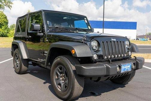 Black Clearcoat 2016 Jeep Wrangler Sport