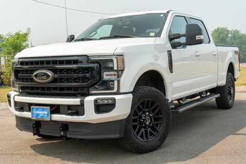 White Metallic 2020 Ford F-250 Lariat