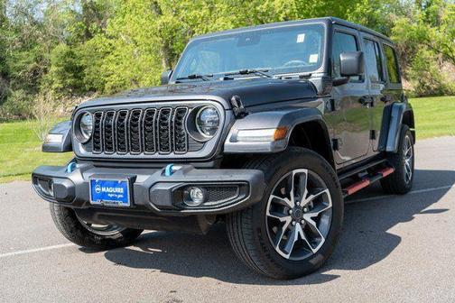 Granite Crystal Clearcoat Metallic 2024 Jeep Wrangler 4xe Sport