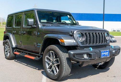 Granite Crystal Clearcoat Metallic 2024 Jeep Wrangler 4xe Sport