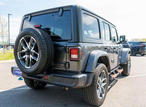 Granite Crystal Clearcoat Metallic 2024 Jeep Wrangler 4xe Sport