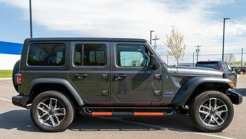 Granite Crystal Clearcoat Metallic 2024 Jeep Wrangler 4xe Sport