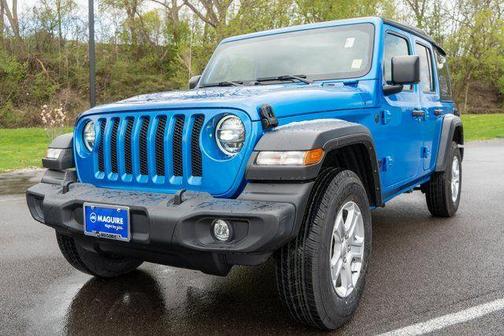 Hydro Blue Pearl 2022 Jeep Wrangler Unlimited Sport