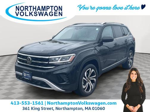 Deep Black Pearl Effect 2023 Volkswagen Atlas 3.6 SEL