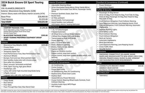 2024 Buick Encore GX Sport Touring