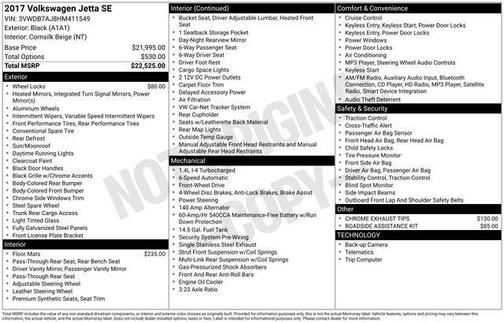 2017 Volkswagen Jetta 1.4T SE