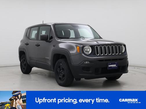 Gray 2017 Jeep Renegade Sport
