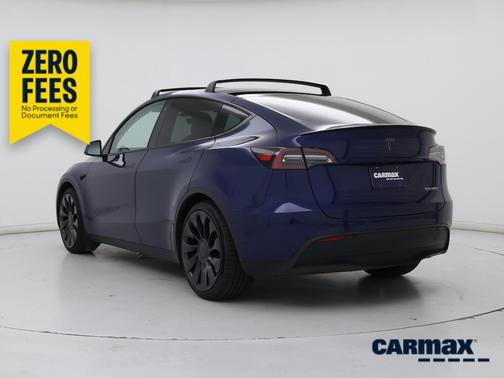 Blue 2022 Tesla Model Y Performance