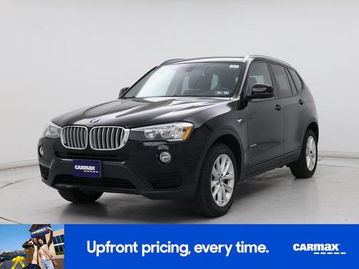 Black 2017 BMW X3 XDrive28i