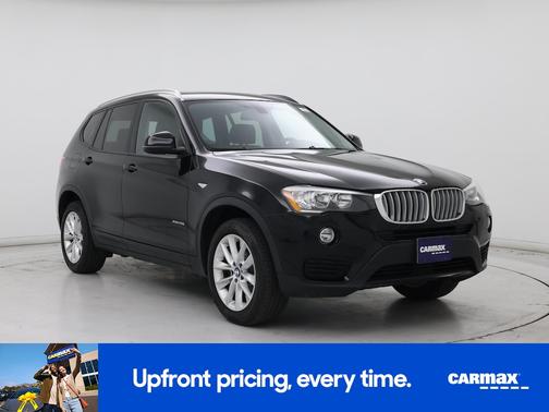 Black 2017 BMW X3 XDrive28i