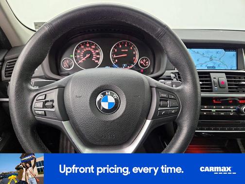 Black 2017 BMW X3 XDrive28i