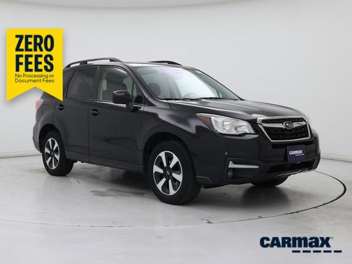 Black 2017 Subaru Forester 2.5I Premium