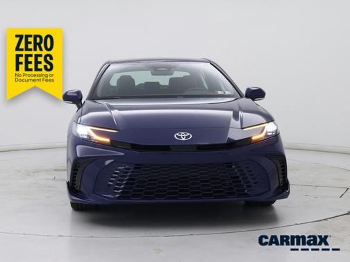 Blue 2025 Toyota Camry XSE