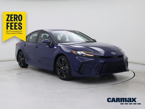 Blue 2025 Toyota Camry XSE