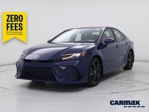 Blue 2025 Toyota Camry XSE