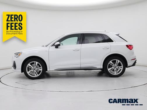 White 2024 Audi Q3 S-Line Premium Plus