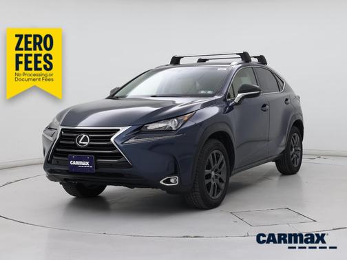 Blue 2015 Lexus NX 200t