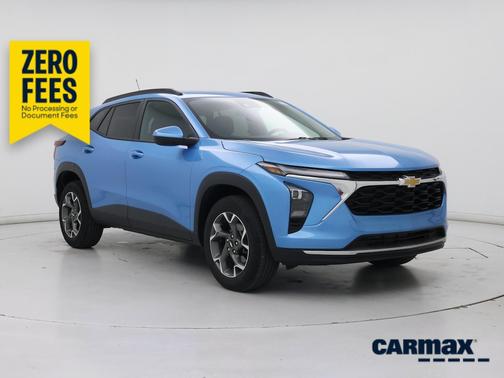 Blue 2025 Chevrolet Trax LT