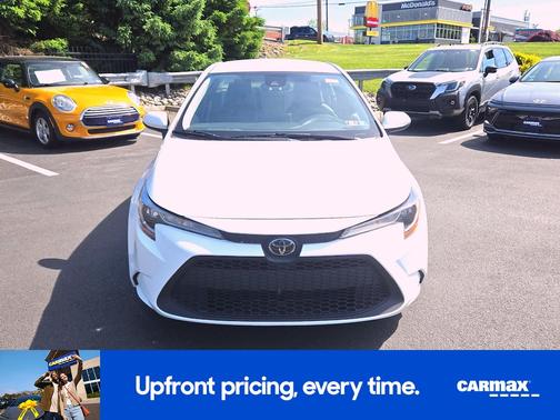 White 2021 Toyota Corolla LE