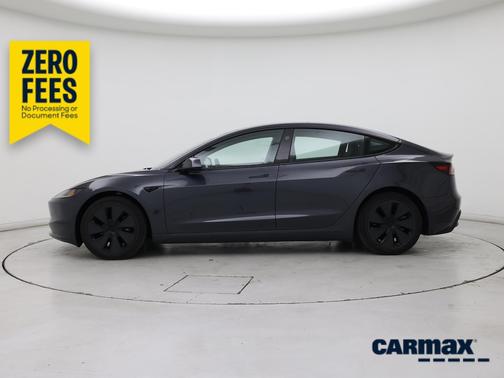 Gray 2025 Tesla Model 3 Long Range