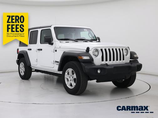 White 2021 Jeep Wrangler Unlimited Sport S