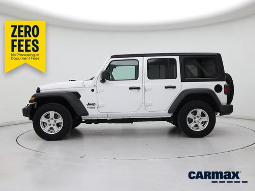 White 2021 Jeep Wrangler Unlimited Sport S