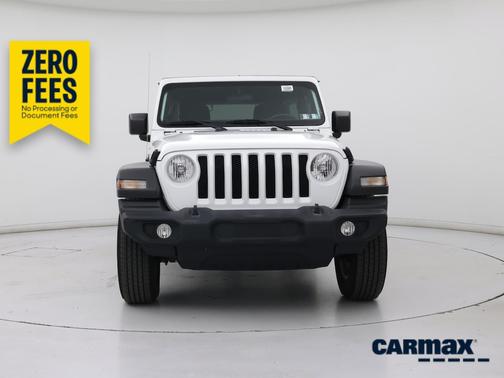 White 2021 Jeep Wrangler Unlimited Sport S