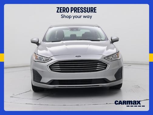 Silver 2020 Ford Fusion Hybrid SE