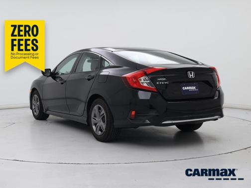 Black 2019 Honda Civic LX