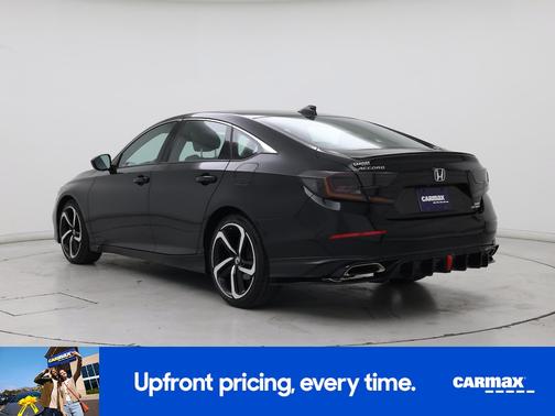 Black 2021 Honda Accord Sport