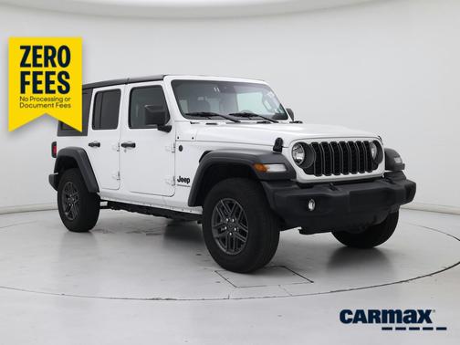 White 2025 Jeep Wrangler Sport S