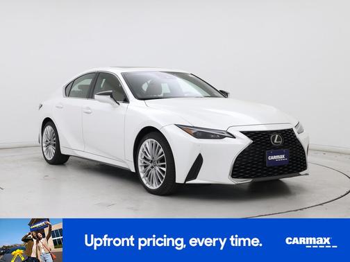White 2023 Lexus IS 300
