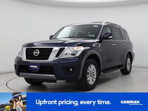 Blue 2020 Nissan Armada SV