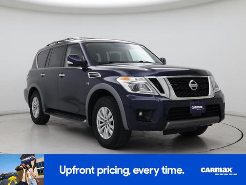 Blue 2020 Nissan Armada SV