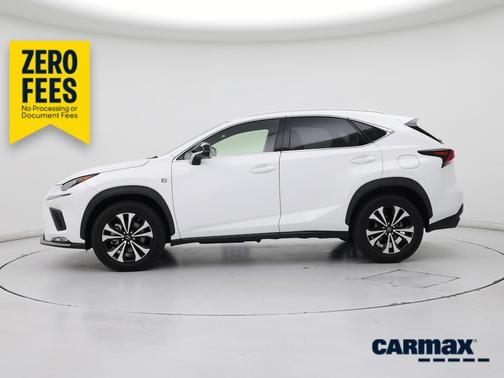White 2020 Lexus NX 300 F-Sport