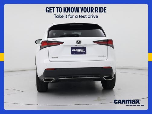 White 2020 Lexus NX 300 F-Sport