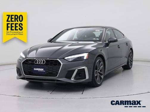 Gray 2023 Audi A5 Sportback S-Line Premium Plus