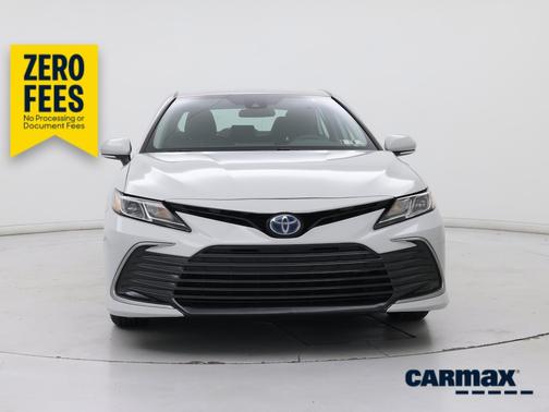 White 2023 Toyota Camry Hybrid LE