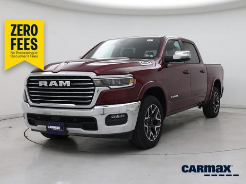 Red 2025 RAM 1500 Laramie
